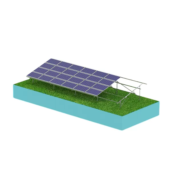 Photovoltaic panels on display