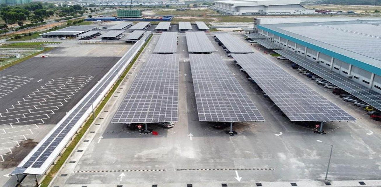 8kW Solar Carport Mounting System in Italy