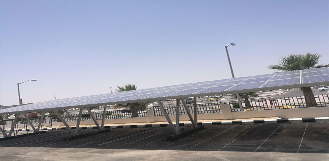 7KW Aluminum Solar Carport Project in France