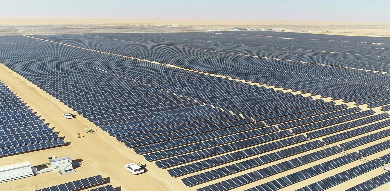 3MW Ground Solar Mounting System Solution in Saudi Arabia
