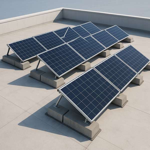 Choosing the Best Flat Roof Solar Mounts