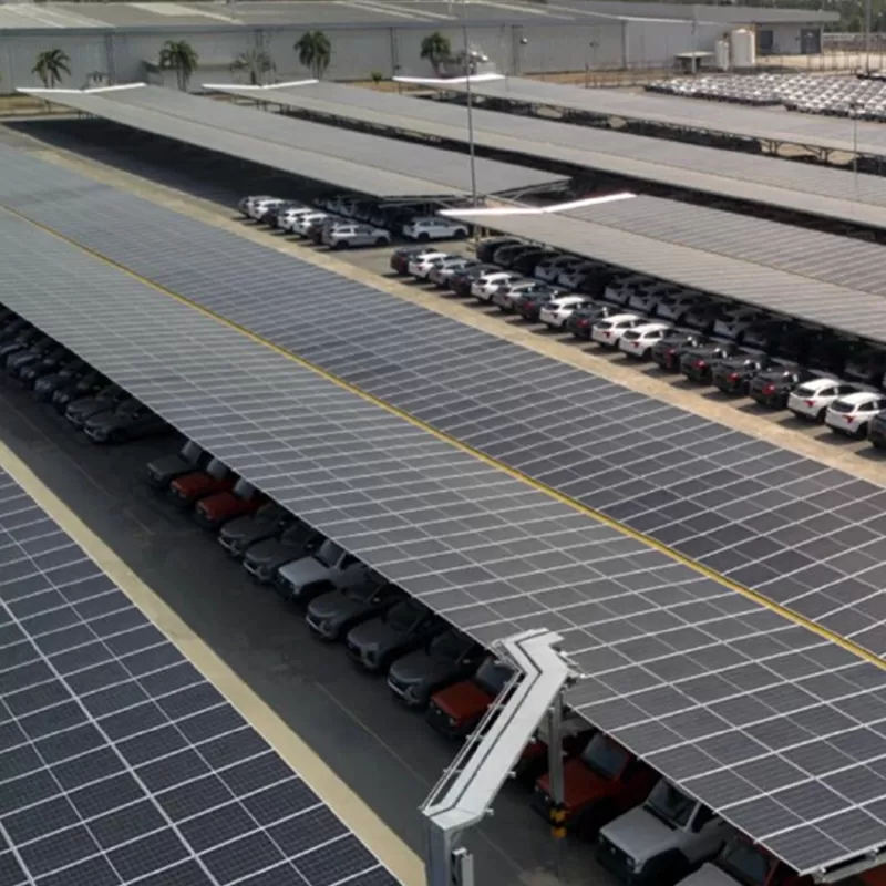 20KW Solar Carport Project in Bulgaria