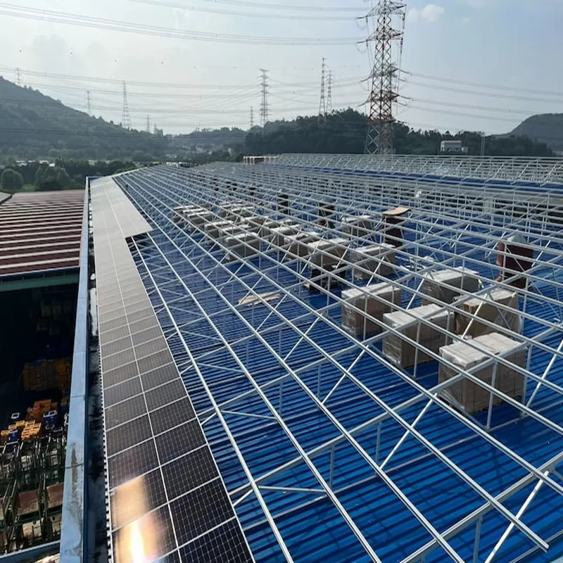 49KW Metal Roof Solar Mounting Bracket Project in Austria