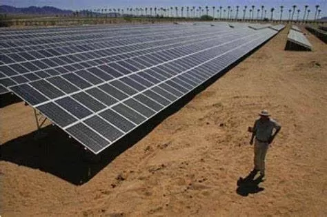 3MW Ground Solar Mounting System Solution in Saudi Arabia