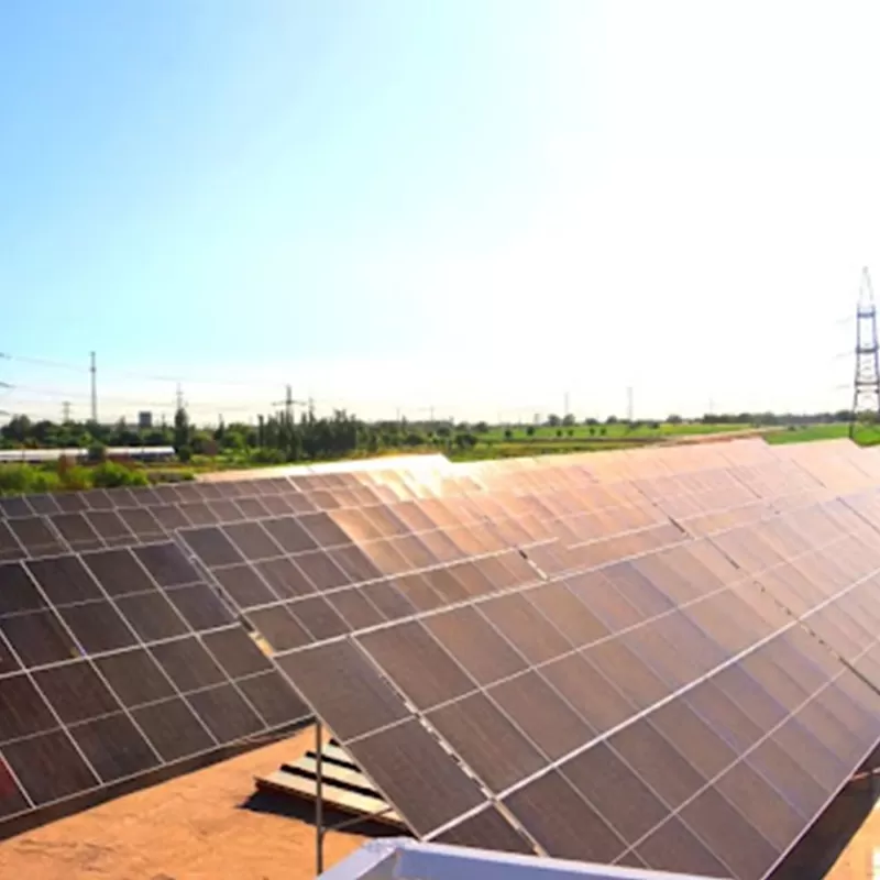 9.4MW Solar Ground Mount Project in Uzbekistan