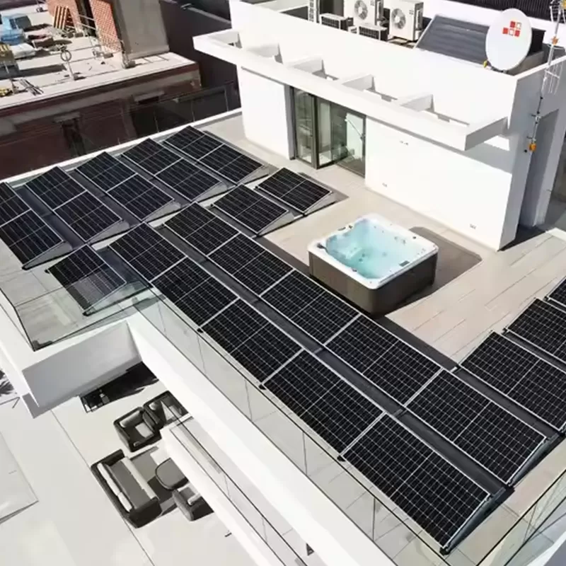 175KW Solar Roof Mounting System Project in Korea