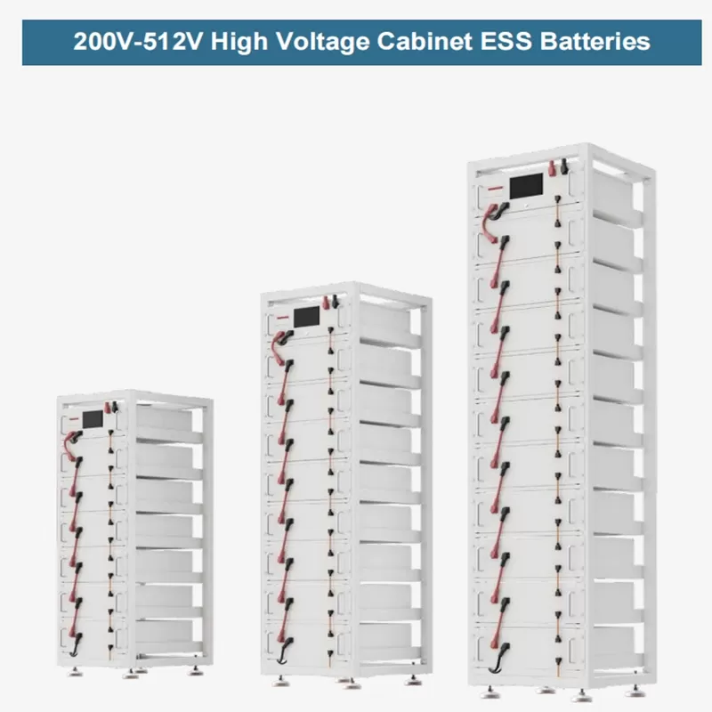 10 Module quantity 200V-512V High Voltage Cabinet ESS Batteries