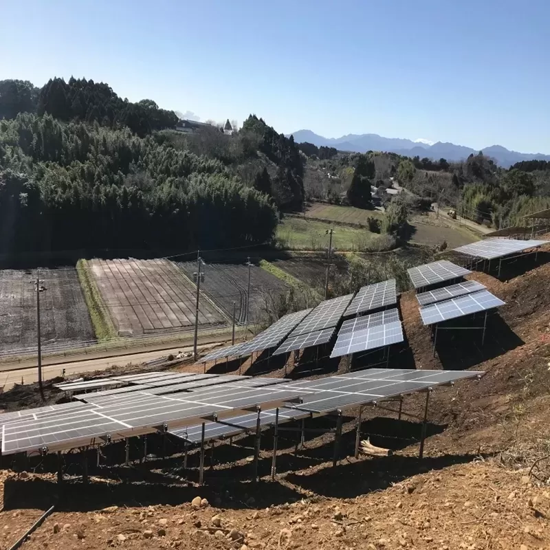 181.82KW Solar Panel Ground Mounting System in Japan