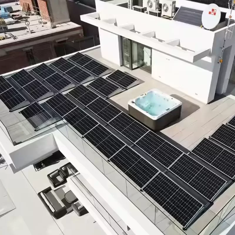 175KW Solar Roof Mounting System Project in Korea