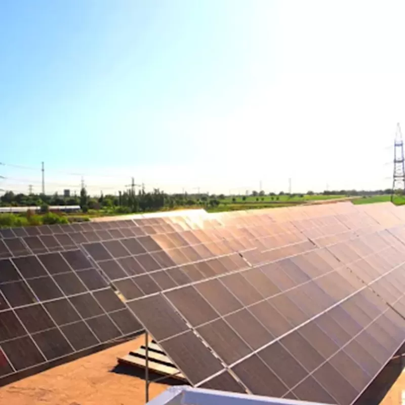 9.4MW Solar Ground Mount Project in Uzbekistan