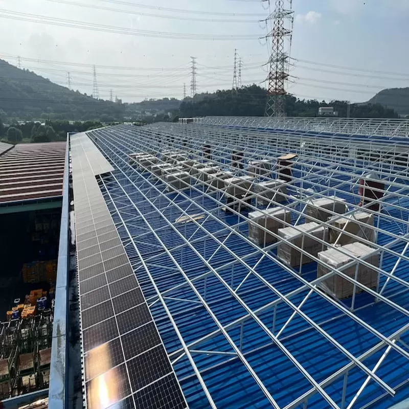 49KW Metal Roof Solar Mounting Bracket Project in Austria