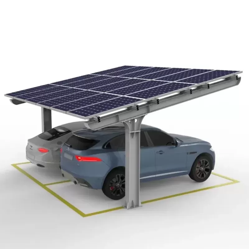8kW Solar Carport Mounting System in Italy