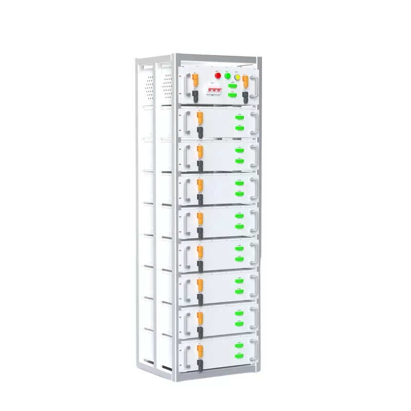 AQ128S100 rack mounted high voltage battery pack 20.48KWH 51.2KWH